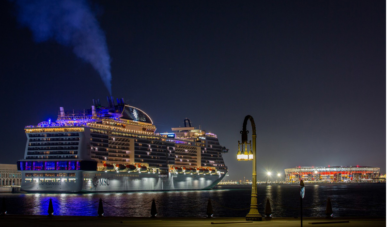 Cruise visitors